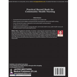 PRACTICAL RECORD BOOK FOR COMMUNITY HEALTH NURSING book by John Manju - Additional Image 3