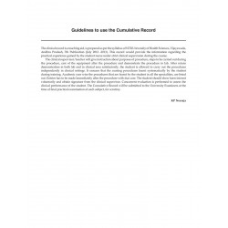 Cumulative Record /Practical Record for Basic BSc (Nursing) Course (NTR Univ. of Health Sci. Vijaywada, AP 2012-2013) book b… -