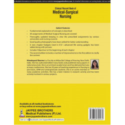 CLINICAL RECORD BOOK OF MEDICAL-SURGICAL NURSING book by Himalayani Sharma - Additional Image 3
