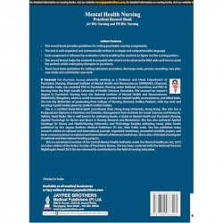 Mental Health Nursing Practical Record Book, 3/E for BSc and PB BSc Nursing | Psychiatric Nursing Logbook with 37 Assignment… -