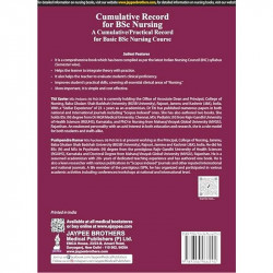 Cumulative Record for BSc Nursing - A Cumulative/Practical Record for Basic BSc Nursing Course | Semester-wise Clinical Reco… -