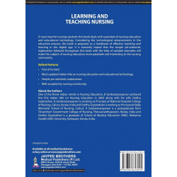 Learning and Teaching Nursing, 5/E for BSc and MSc Nursing Students | Nursing Education and Educational Technology as per th… -