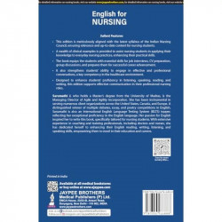 English for Nursing, 3/E for BSc Nursing and GNM Students | Covers Grammar, Vocabulary, Reading Comprehension, Composition a… -