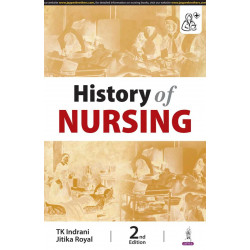 HISTORY OF NURSING book by TK Indrani, Jitika Royal