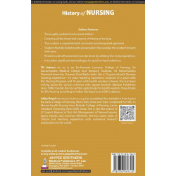 HISTORY OF NURSING book by TK Indrani, Jitika Royal - Additional Image 3