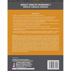 Adult Health Nursing-I (Medical Surgical Nursing), 2/E for BSc Nursing 3rd Semester | Disorder-wise Nursing Management with… - A