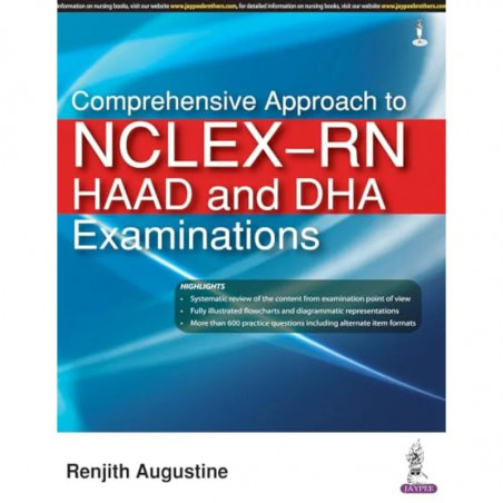 Comprehensive Approach to NCLEX-RN, HAAD and DHA Examinations book by Renjith Augustine