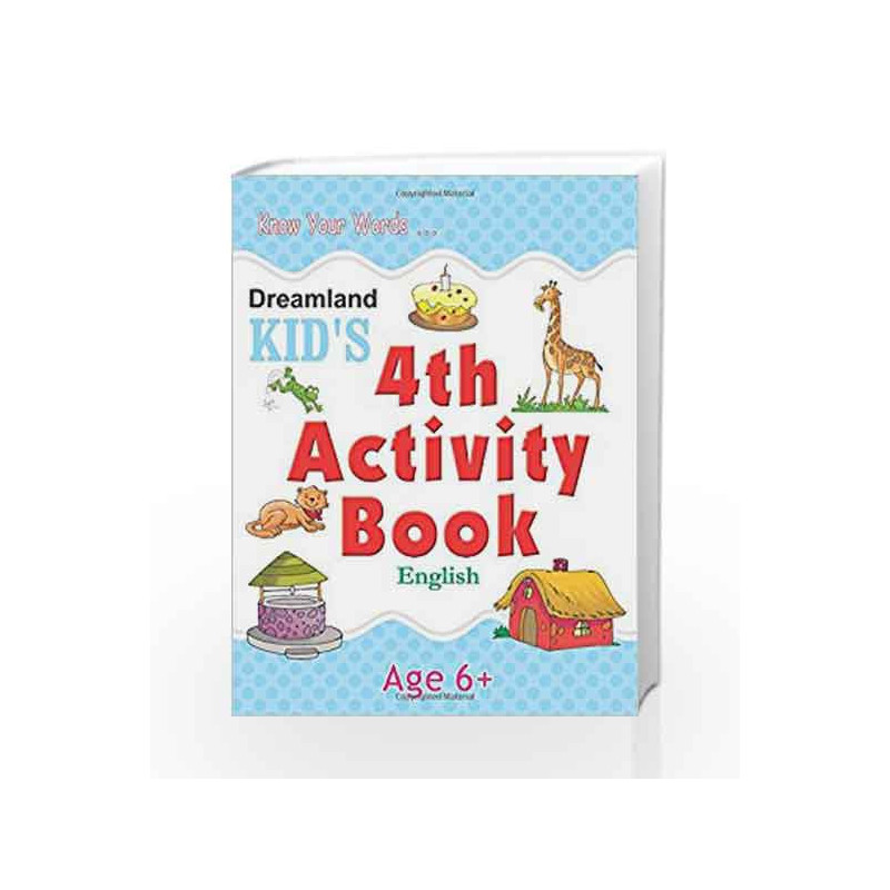 4th Activity Book - English (Kid\'s Activity Books) by Dreamland Publications Book-9788184516517
