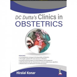 DC DUTTA’S CLINICS IN OBSTETRICS book by KONAR HIRALAL - Back Cover