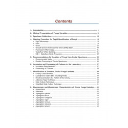 ARAVIND'S ATLAS OF FUNGAL CORNEAL ULCERS CLINICAL FEATURES & LAB.IDENTIFICATION METHODS book by Prajna - Back Cover