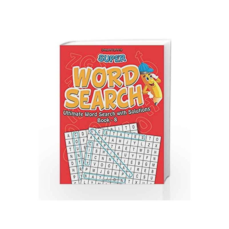 Super Word Search Part - 8 by Dreamland Publications Book-9788184518719