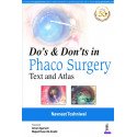 DO’S & DON’TS IN PHACO SURGERY: TEXT AND ATLAS book by Navneet Toshniwal