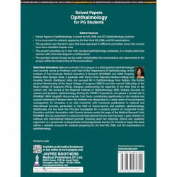 Solved Papers Ophthalmology for PG Students: A Must for MS, DNB and DO | 25 Chapters of Classified Previous Years' Questions… -