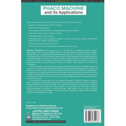 Phaco Machines and its Applications book by Navneet Toshniwal - Back Cover