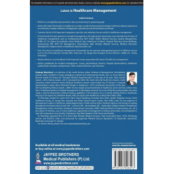 LATEST IN HEALTHCARE MANAGEMENT book by Bhardwaj Pradeep - Back Cover