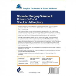 SURGICAL TECH.IN SPORTS MEDICINE SHOULDER SURGERY VOL.2 ROTATOR CUFF AND SHOULDER ARTHROPLASTY,EFOST book by Pericles Papado… -