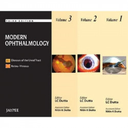 MODERN OPHTHALMOLOGY (3VOLS) book by Dutta