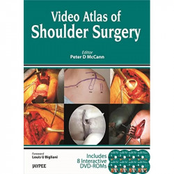 Video Atlas Of Shoulder Surgery Book With Slip Case Includes 8 Interative Dvd-Roms (DVDs) book by Mccann - Back Cover