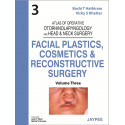 FACIAL PLASTICS COSMETICS & RECONS.SURGERY (VOL.3) ATLAS OF OPERATIVE OTORH. AND HEAD & NECK SURGERY book by Shah, Hathiram
