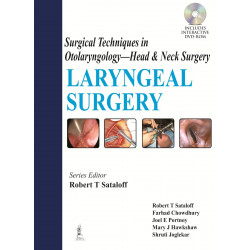 LARYNGEAL SURGERY SURGICAL TECHNIQUES IN OTO.-HEAD & NECK SURGERY INCLUDES INT.DVD-ROM book by Sataloff