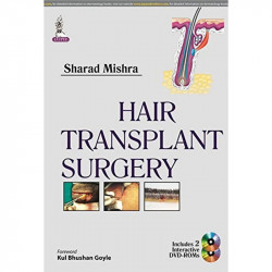 HAIR TRANSPLANT SURGERY book by Mishra Sharad - Back Cover