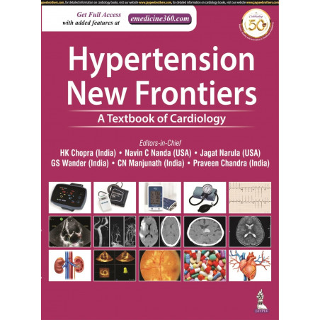 HYPERTENSION NEW FRONTIERS: A TEXTBOOK OF CARDIOLOGY book by HK Chopra, Navin C Nanda