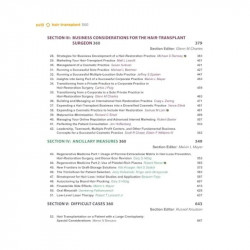 Hair Transplant 360: Advances, Techniques, Business Development, and Global Perspectives (Volume-3) book by Lam Samuel M - Addit