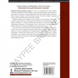 SURGICAL TECHNIQUES IN OTOLARYNGOLOGY-HEAD & NECK SURGERY:PEDIATRIC OTOLARYNGOLOGIC SURGERY book by Sataloff Robert T - Addition