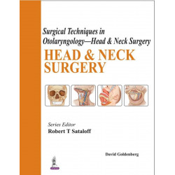 SURGICAL TECHNIQUES IN OTOLARYNGOLOGY-HEAD & NECK SURGERY:HEAD & NECK SURGERY book by Goldenberg, Robert T Sataloff