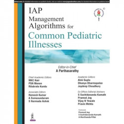 IAP Management Algorithms for Common Pediatric Illnesses book by Parthasarathy. A - Back Cover