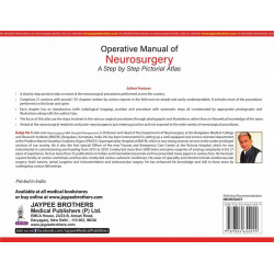 Operative Manual of Neurosurgery: A Step by Step Pictorial Atlas (2 Vols) book by Balaji Pai S., M.D. Banu, Asima - Back Cover