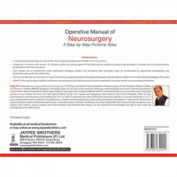 Operative Manual of Neurosurgery: A Step by Step Pictorial Atlas (2 Vols) book by Balaji Pai S., M.D. Banu, Asima - Additional I
