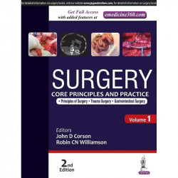 SURGERY CORE PRINCIPLES AND PRACTICE (2VOLS) book by John D. Corson, Robin Williamson