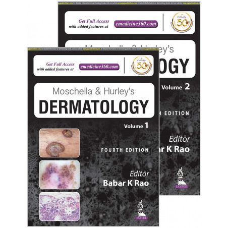 MOSCHELLA & HURLEY’S DERMATOLOGY (2 VOLUMES) book by Babar K Rao