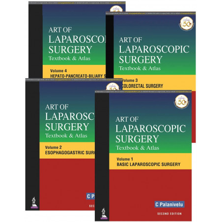Art of Laparoscopic Surgery: Textbook & Atlas (4 Volumes) book by C Palanivelu