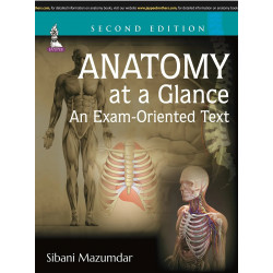 (OLD EDITION) Anatomy at a Glance an Exam-Oriented Text book by Mazumdar Sibani