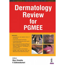DERMATOLOGY REVIEW FOR PGMEE book by Vineetha Mary