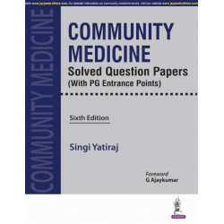 Community Medicine Solved Question Papers book by Singi Yatiraj