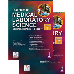 Textbook of Medical Laboratory Science (Medical Laboratory Technology) for BSc MLT and DMLT Students | 2 Vols Set with Hemat…