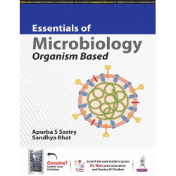(OLD EDITION) essentials of microbiology organism based book by Apurba S Sastry, Sandhya Bhat