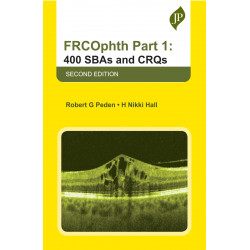 FRCOPHTH PART 1: 400 SBAS AND CRQS book by H Nikki Hall, Robert G Peden