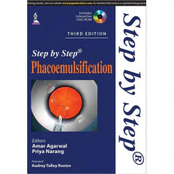 Step by Step Phacoemulsification with DVD-ROM book by Agarwal Amar