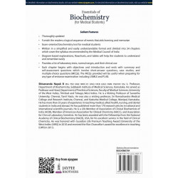 Essentials of Biochemistry, 5/E Textbook for MBBS 1st Year Medical Students | NMC CBME Curriculum Guide with Case Studies, F… -