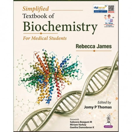 Simplified Textbook of Biochemistry for Medical Students, MBBS 1st Year | CBME-Based, Concept and Clinically Integrated | Mi…