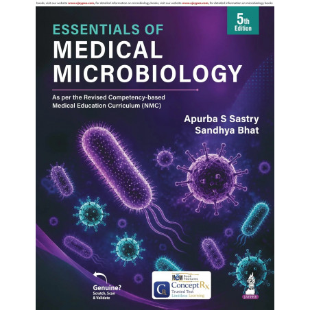 Essentials of Medical Microbiology, 5/E for MBBS Students, NEET PG, INI-CET & FMGE Aspirants | Free Complimentary Question B…