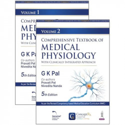 Comprehensive Textbook of Medical Physiology (2 Vol Set), 5/E for MBBS Students | Clinically Integrated Approach with 200+ C… -