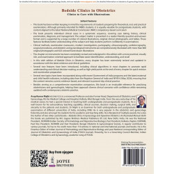 Bedside Clinics in Obstetrics, 6/E for MBBS and OBG PG Students | Clinics to Care with Illustrations | 800+ Original Photogr… -