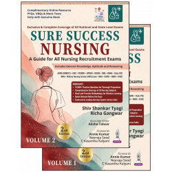 Sure Success Nursing, 2/E (2 Volumes): A Guide for All Nursing Recruitment Exams for GNM and BSc Nursing Graduates | AIIMS N…