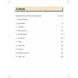 Self Assessment and Review of Anatomy, 7/E for NEET PG, INI-CET, DNB, FMGE Aspirants and MBBS Students | Theary, High-yield… - A