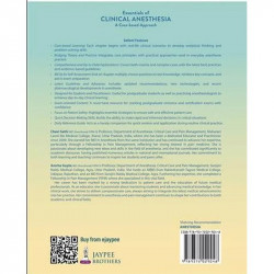 Essentials of Clinical Anesthesia: A Case-Based Approach (2 Vol Set) for Anesthesiologists and PG Trainees | 88 Chapters wit… -